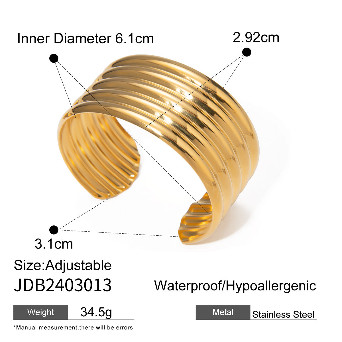 Non-fading Jewelry Women's Light Luxury High-grade Bracelet