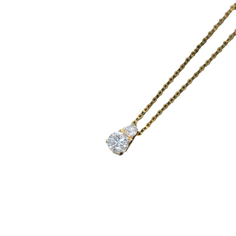 Women's Water Drop Shape Zircon Fashion Necklace