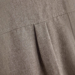 Men's Solid Color Casual Shirt With Pocket