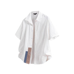 Shirt Men's Summer Thin Short-sleeved Casual Top