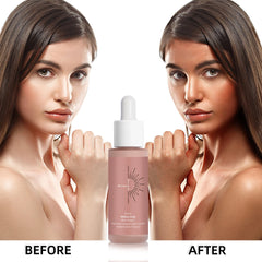 Tanning Serum Sunless Self Tanner Lasting Solarium Suntan Skin Moisturizing Repair Face Body Watermelon Bronzing Tan Drop 60ML