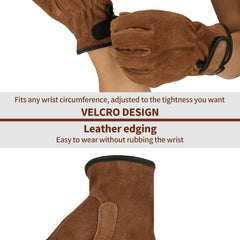 Work Gloves for Men, Work Gloves Men Heavy Duty ,Firm Grip Work Gloves,Puncture Resistant,guantes de trabajo para hombre