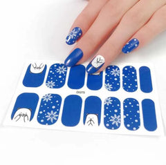 Nail Stickers DIY Decals For Nail Art Wraps Women Beauty Full Cover Nail Manicures Decorations Uñas Postizas Press On Nails