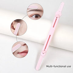 Set of 25 professional makeup tools, including makeup brushes, eyebrow trimmers, plush bags, powder puffs, sponge balls