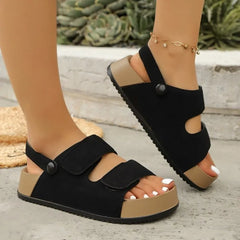Flats Platform Slippers Women's Casual Shoes Fashion Walking Sandals Beach Comfort Dress