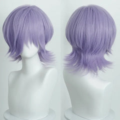 Movie Kpop Cosplay Wig Mire Lumi Zoei Purple Black Red Long Hair Heat Resistant Synthetic Wigs Carnival Props
