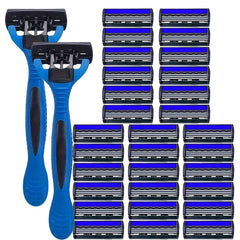 Razor Classic 3 Layer Safety Razor for Mens Shaving&Womens Hair Removal Shaving Blades Manual Shaver