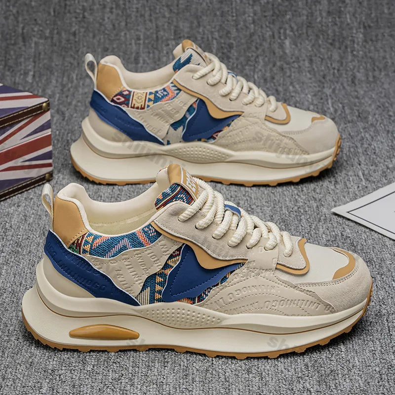 Men's Shoes Spring New Fashion Casual Shoes Men Comfort Platform Man Anti-slip Wear-resistant Sport Shoes Zapatillas Hombre