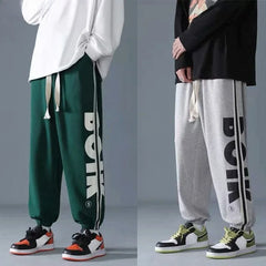 Harem Male Sports Pants Trousers Plain Summer Men's Sweatpants Black Thin Gym Jogging Pas Cher Vintage Trend Wide Baggy Xxxl