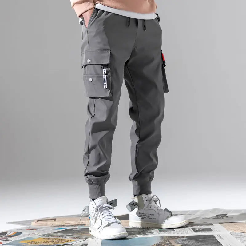 Men Cargo Tactical Pants Work Combat Multi-pockets Casual Training Trousers Overalls Clothing Joggers Hiking male Cargo Pant 1PC