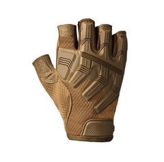 Tactical Mittens Half Finger Gloves Fingerless SWAT Glove Army Military Rubber Protective Airsoft Bicycle Shooting Driving Men