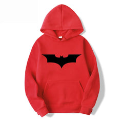Trendy New Men's Hoodies and Bat Logo: Fashionable and Comfortable Hooded Sportswear, Fans of Heroes