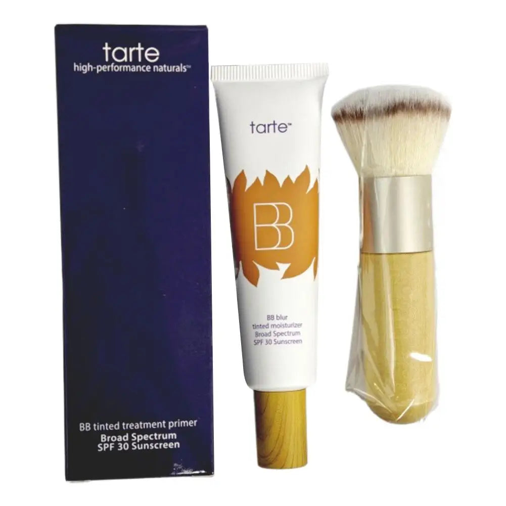 BB Cream Concealer, Long-Lasting Makeup With Foundation Brush 1set Waterproof And Sweat-Proof Foundation