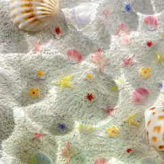 Nail Sticker Ocean Summer Beach Seashells Starfish Conch Scallop Coral Self Adhesive Decoration Manicure Decal
