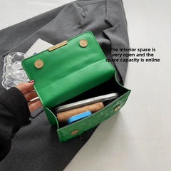 Fashionable Retro Women's Crossbody Bags, Simple and Versatile Casual Shoulder Bag, Suitable for Commuting and Banquets