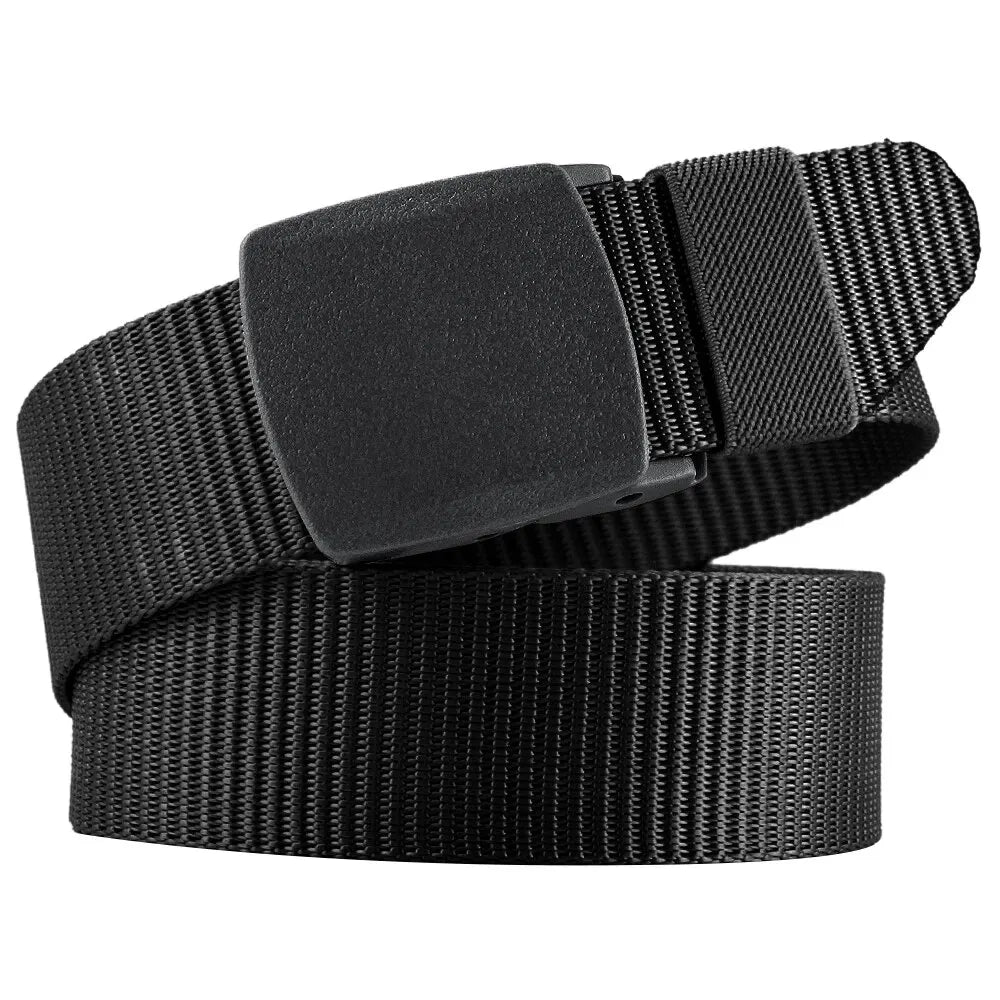 Men Belt Nylon Breathable Belts Metal Buckle for Men Cowboy Designer Belt Outdoor Tactical Belt Military Gifts Belt Airport Frie