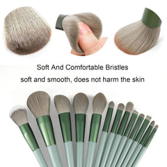 13pcs Makeup Brush Brushes Set Cosmetic Makeup Sponge Makeup Brush Cleaning Box Beauty Tool Eyeshadow Blush Professional Brushes