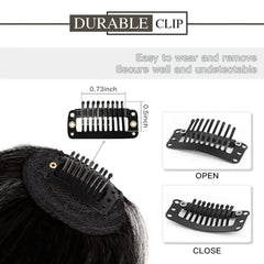 Synthetic Hair Bang Fake Air Bangs Hair Styling Tools Hair Clip-In Extension Fringe Natural False Hairpiece Women Clip In Bangs