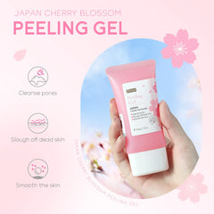 Sakura Face Deep Cleaning Exfoliating Gel Skin Care Whitening Moisturizer Repair Facial Scrub Skin Care 60g