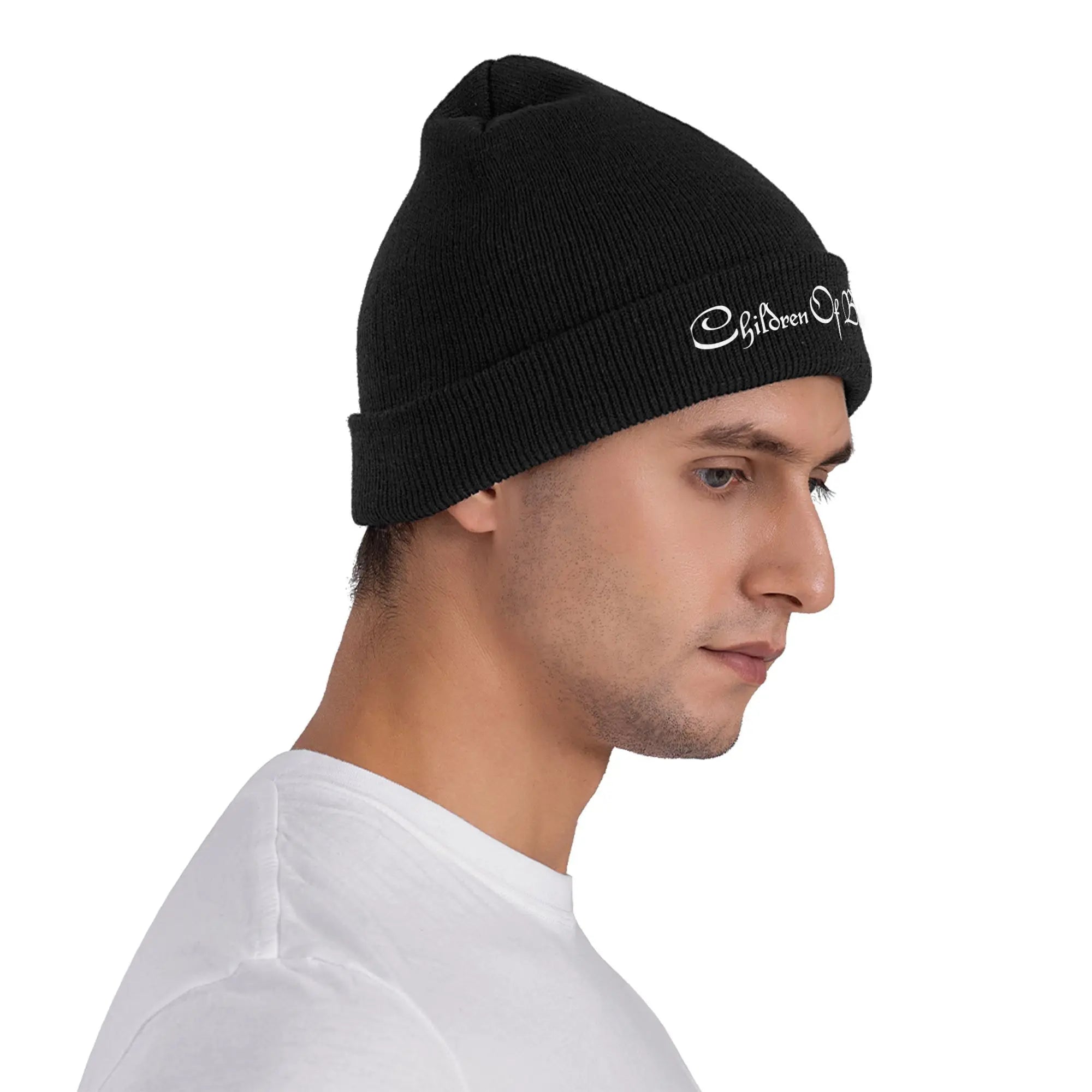 Knitted Beanie Winter Hat Warm Unisex Acrylic Cap