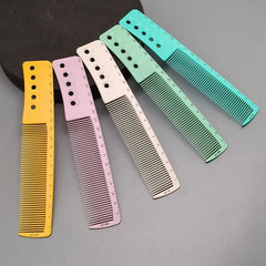 Hair Cutting Comb With Handle Men's Crew Cut Haircut Combs Barber Short Hair Hairdressing Hairbrush Hairsalon Styling Tools
