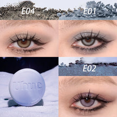 Uhue Single Eyeshadow E Series,Powder Eyeshadow,Dimensional Shine,Ultra-Fine Powder,Long-Lasting Wear,Creative Makeup,Sparkle
