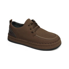 Men's Shoes Are Fashionable Brown Casual Shoes Made of Durable Suede Material Comfortable Walking Shoes Suitable for Daily Wear