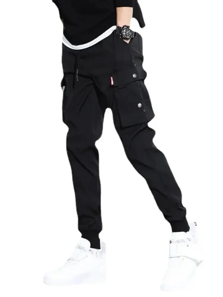 New Men Cargo Tactical Pants Work Combat Multi-pockets Casual Training Trousers Overalls Clothing Joggers Hiking Mens Cargo Pant