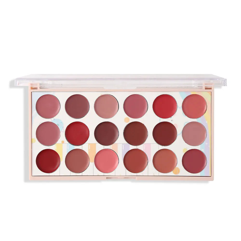 18 Colors Matte Lipstick Palette lip gloss Korean cosmetics lipsticks set makeup for women cheap make up Peel Off Lip Stain