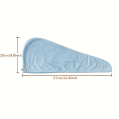Women Long Hair Quick-Dry Hair Towel Soft Microfiber Towels Shower Cap Towel Bath Hats for Women Dry Hair Cap Lady Turban Head