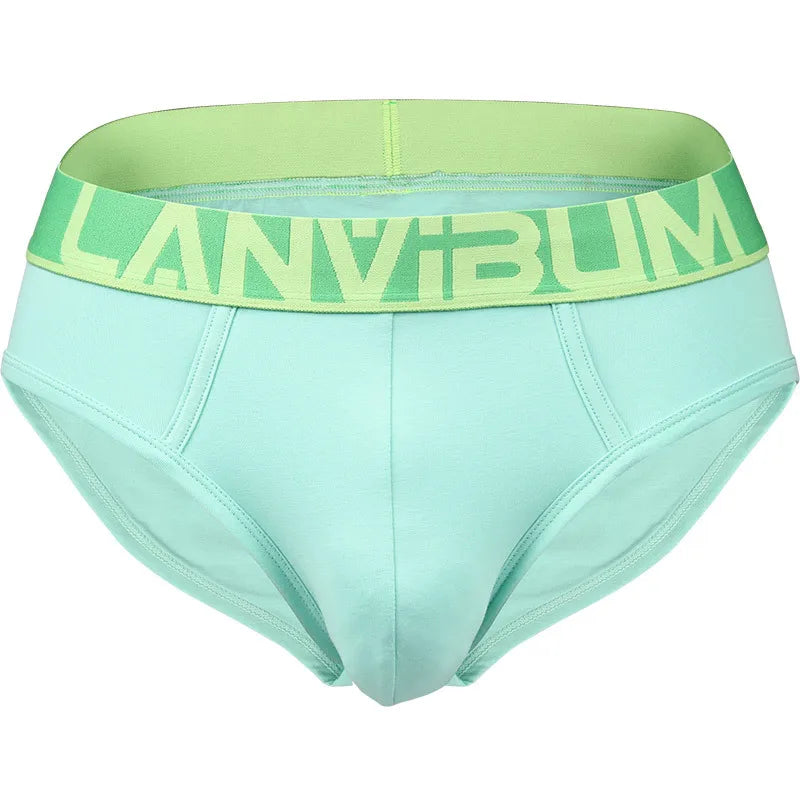 Mens Antibacterial Cotton Underwear Soft Stretch Briefs