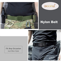 Men Belt Nylon Breathable Belts Metal Buckle for Men Cowboy Designer Belt Outdoor Tactical Belt Military Gifts Belt Airport Frie