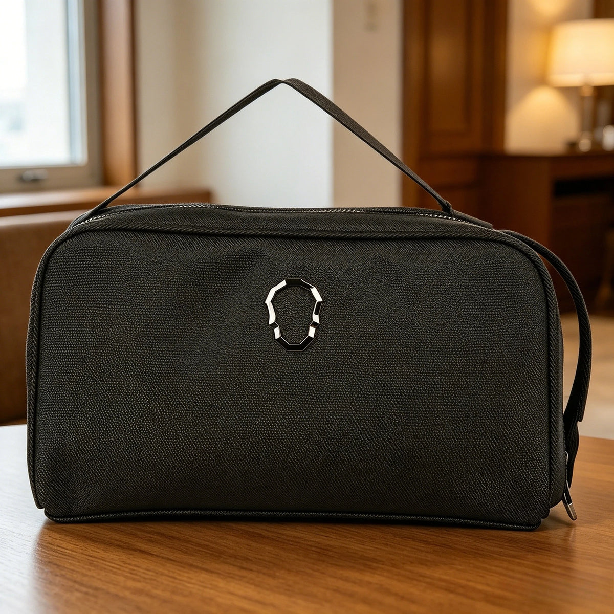 Luxury Korean Premium Golf Handbag, Multilayer Cosmetic Storage Bag, Minimalist Portable Ladies Makeup Organizer Pouch