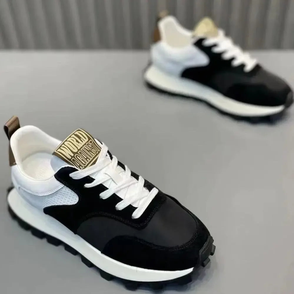 Men's Shoes New Casual Sports Shoes, Fashionable and Breathable Running Shoes, Wear-resistant and Anti Slip Sports Shoes
