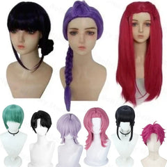 Cosplay Wig  Saja Boys Halloween Party Roleplay Wig Heat Resistant Synthetic Wig Halloween Gift