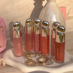 Makeup set 11 Color Matte Liquid Powder Blusher， 6 Color Lip Gloss, Set Makeup Spray, Hand Cream Deep Moisturizing Korean