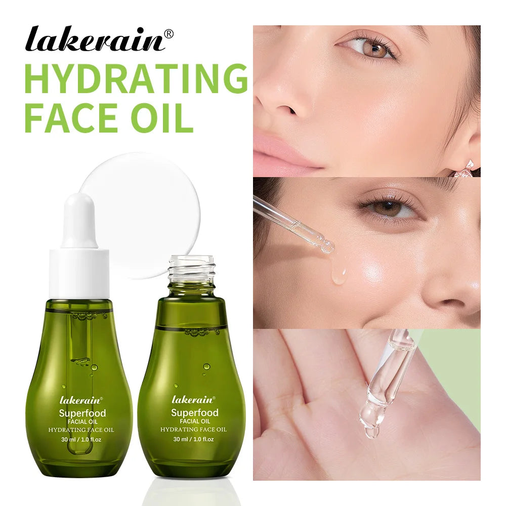 Hydrating Facial Oil Smoothes Lightweight Skin Care Improves Skin Texture Nourishing Serum Non-Greasy Essence For All Skin Types