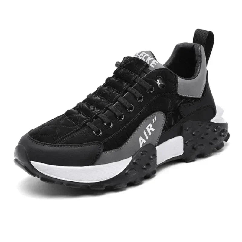 Mens Platform Vulcanized Sneakers Casual Running Shoes