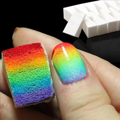 Nail Art Tools 8-Piece Set DIY Creative Gradient Sponge Blocks Starry Sky Nail Sponge Stamp