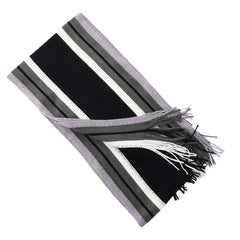 High Quality Men's Shawls Business Affairs Scarves Male Echarpe Warm Winter Striped Scarf Fringed Muffler Scarf Tassel Scarf