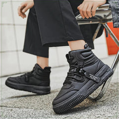 Men's Shoes Fashion High-top Casual Sneakers Outdoor Breathable Running Shoes for Men New Non-slip Sports Shoe Zapatos De Hombre