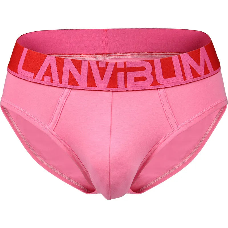 Mens Antibacterial Cotton Underwear Soft Stretch Briefs
