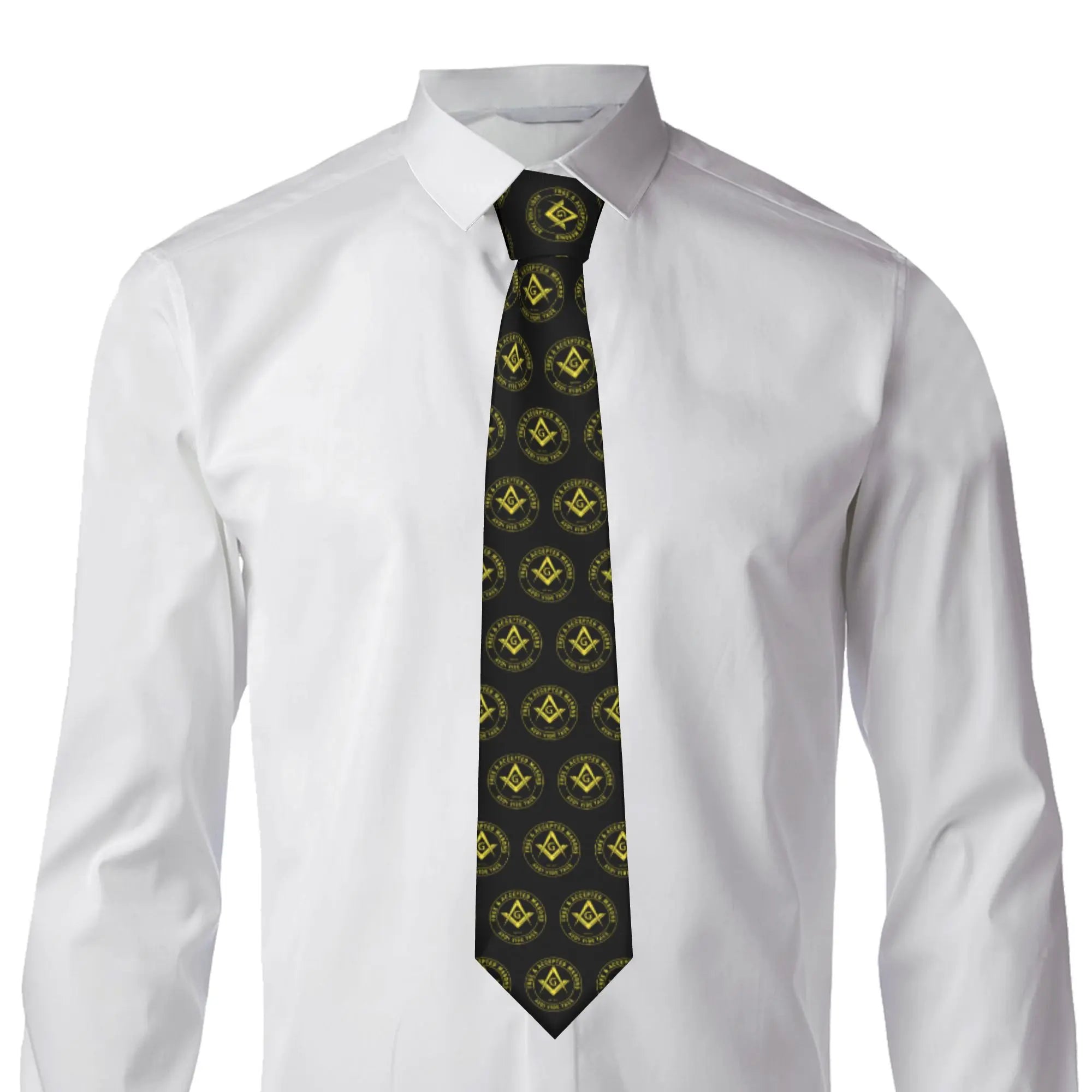 Masonic Freemason Tie Personalized Business Necktie