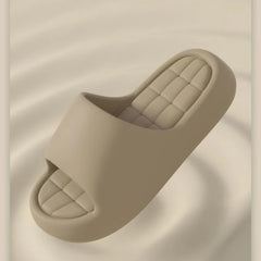 Women's Slippers Cool Summer Soft Sole Fashion Indoor Non Slip Open Toed Breathable House Comfy Men Bedroom Shoes