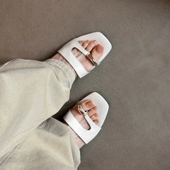 Women Slippers Casual Anti-slip Designer Comfortable Outdoor Sandals Fashion Elegant Flat Shoes Summer New Slides Women Slippers