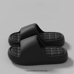 Women's Slippers Cool Summer Soft Sole Fashion Indoor Non Slip Open Toed Breathable House Comfy Men Bedroom Shoes