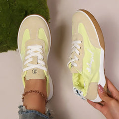 Spring Women's Vulcanize Shoes Running Gym Woman Footwear Low Beige Vulcanized Stylish Promotion High Quality Trends