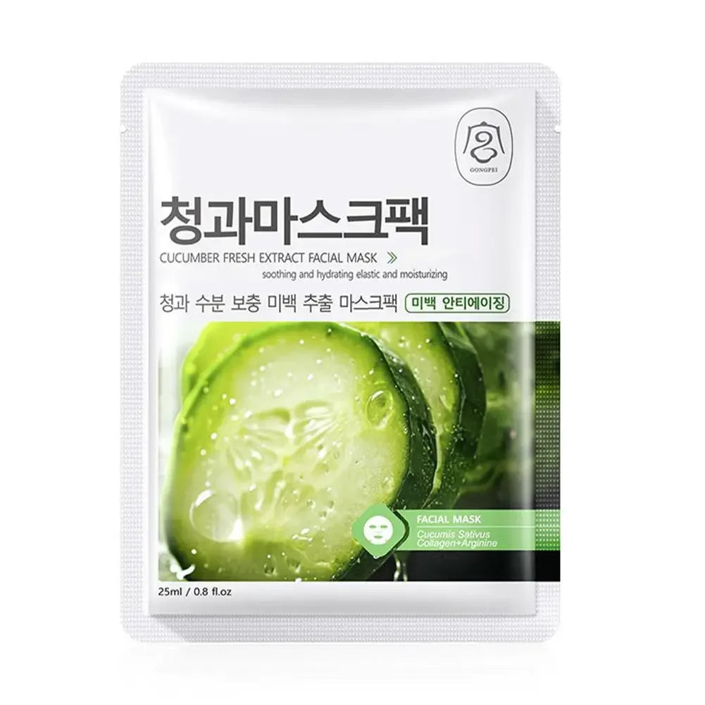Fruits Face Mask Anti Wrinkle Beauty Facial Moisturizing Masks Hydrating ﻿ Anti-aging Whitening Facial Skin Care M4K7