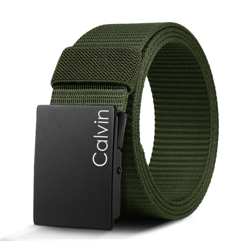 Stylish Mens Fashion Belt Automatic Buckle Accessory