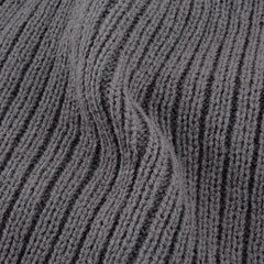 Men's Skullies Beanies Knitted Wool Hats Men Winter Knitting Thick Beanie Hat Double Layer Solid Color Velvet Warm Bonnet Cap